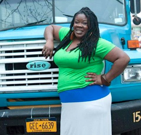 1 tanya with bus