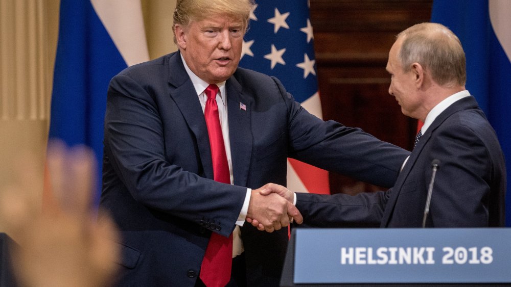 Image: President Trump And President Putin Hold A Joint Press Conference After Summit