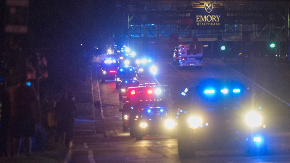 Ebola healthcare worker arrives in Atlanta