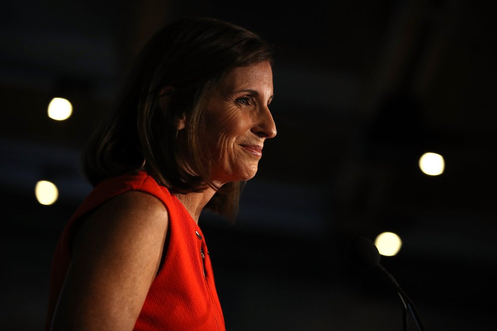 Image: Arizona GOP Senate Candidate Martha McSally Attends Primary Night Event In Tempe