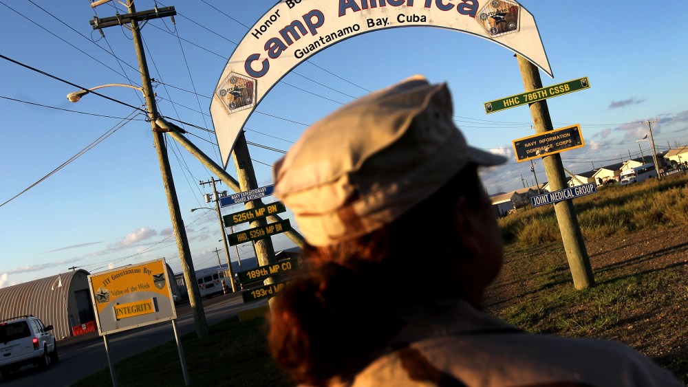 The internment center in Guantanamo Bay, Cuba. (Photo by John Moore/Getty Images, File)