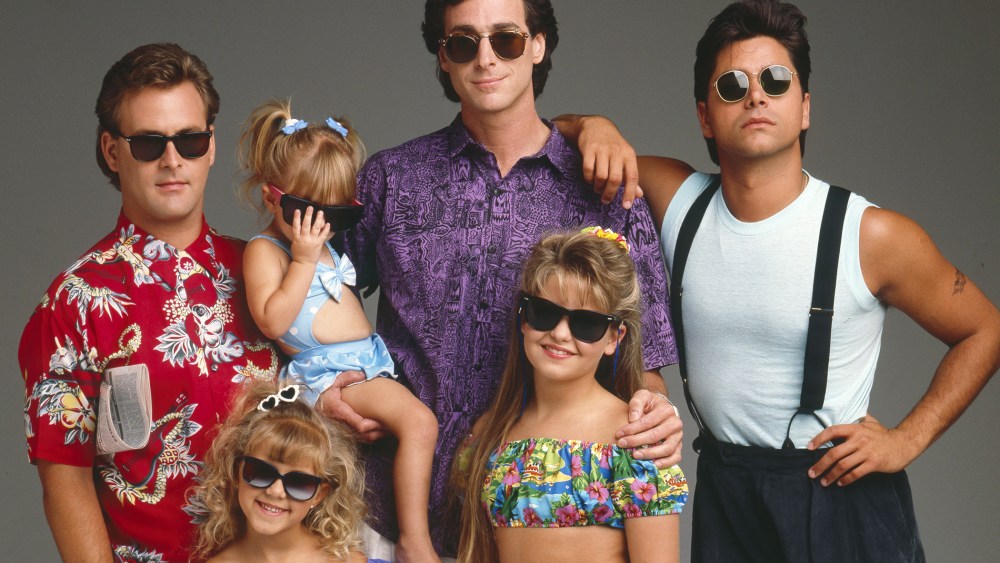 The cast of Full House, Aug. 8, 1989.