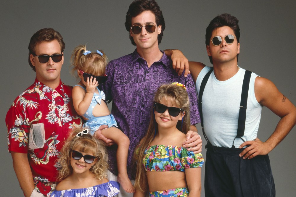 The cast of Full House, Aug. 8, 1989.