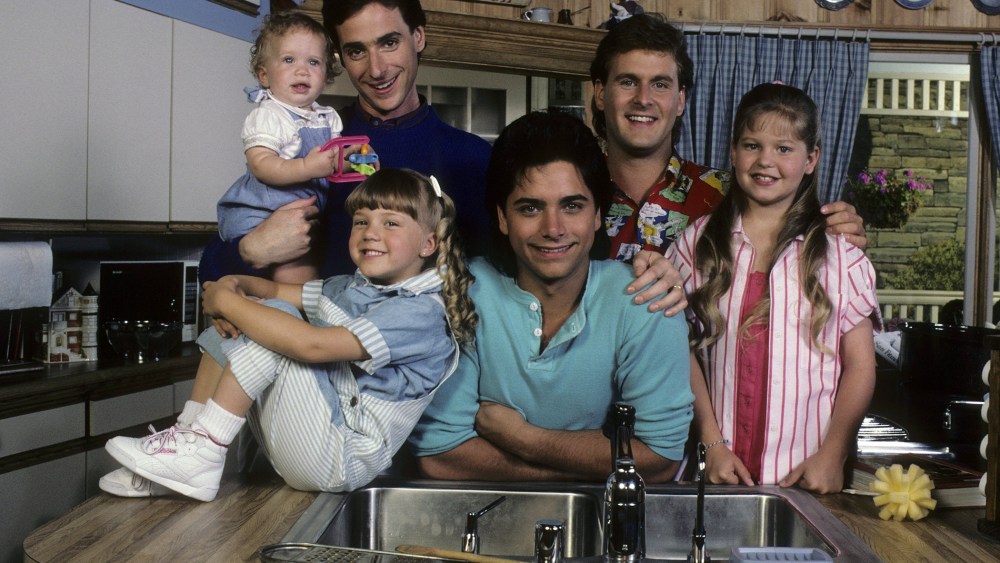 The cast of Full House in 1987.