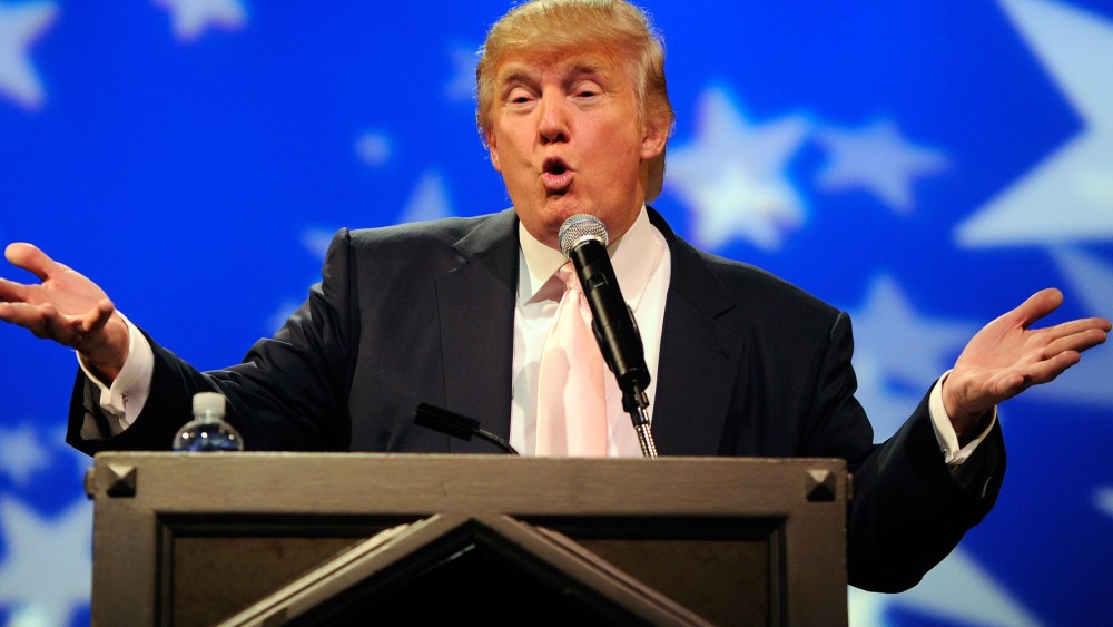 Donald Trump Speaks To GOP Women's Groups