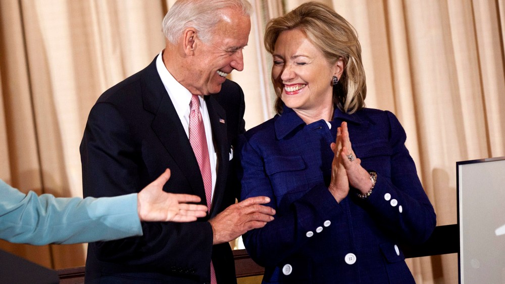 Joe Biden, Hillary Clinton