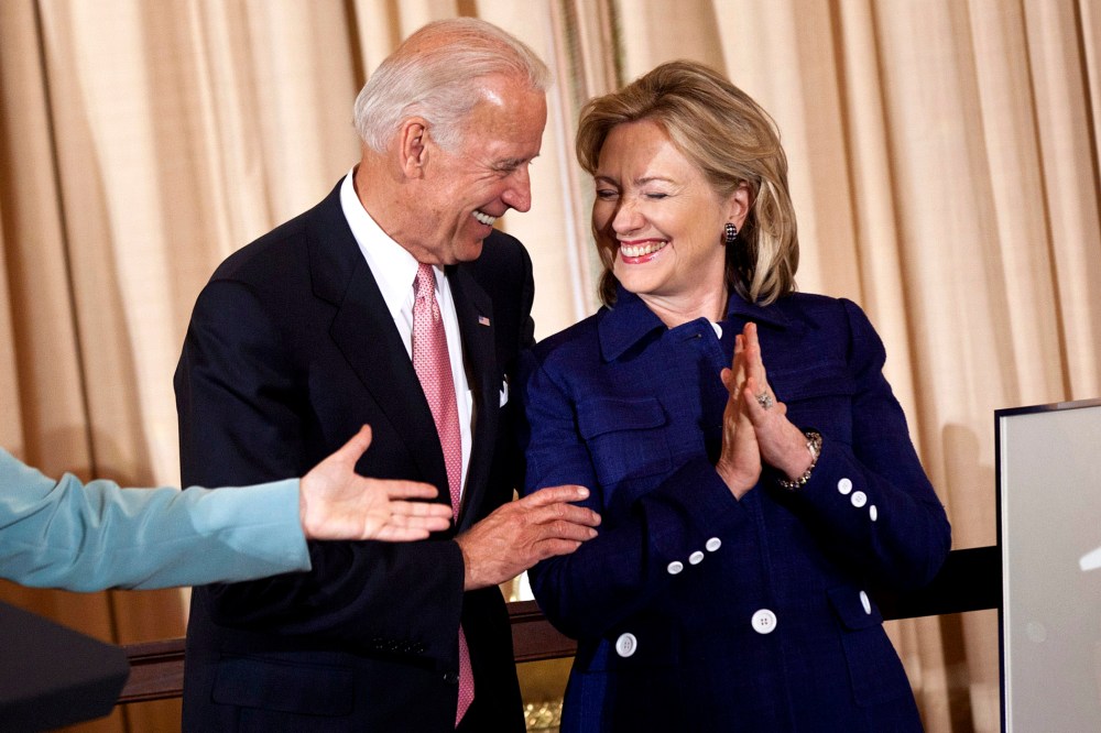 Joe Biden, Hillary Clinton