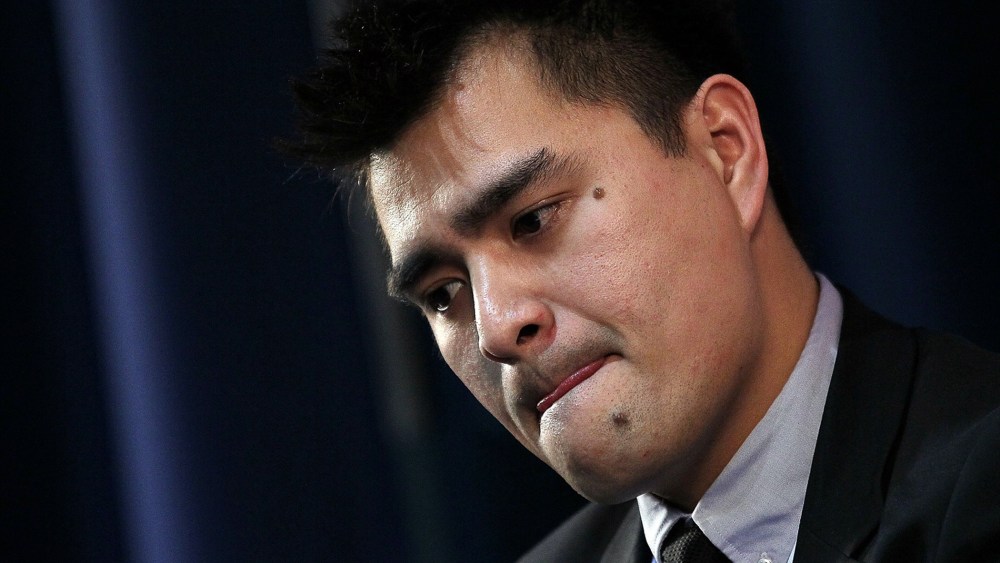 It was reported that journalist and immigration activist Jose Antonio Vargas, who is also an undocumented Philippine immigrant, was detained at an airport in McAllen, Texas and is being held at a Border Patrol station, July 15, 2014.