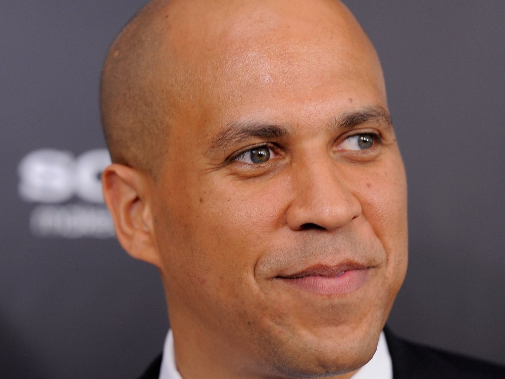 File Photo: Newark Mayor Cory Booker attends the "Friends with Benefits" premiere at the Ziegfeld Theater on July 18, 2011 in New York City.  (Photo by Jemal Countess/Getty Images, File)