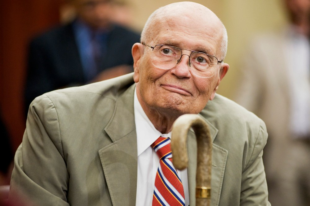 Rep. John Dingell, at a news conference in Washington on July 27, 2011.
