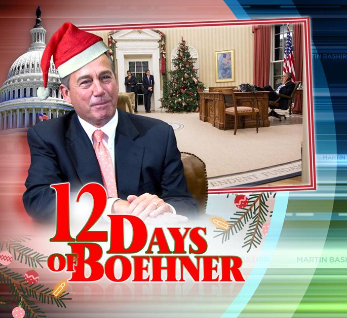 12 days of boehner mon