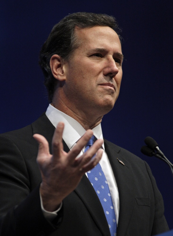 The bill collector tolls for thee, Rick Santorum
