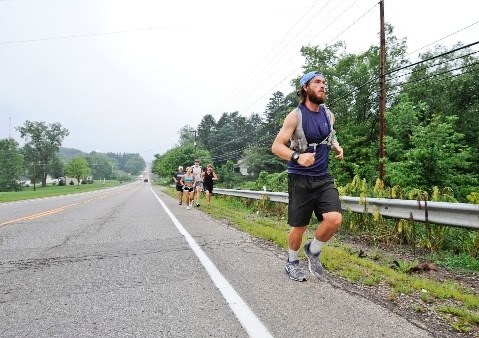 Albie Masland is running from L.A. to Washington, D.C.
