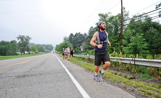 Albie Masland is running from L.A. to Washington, D.C.