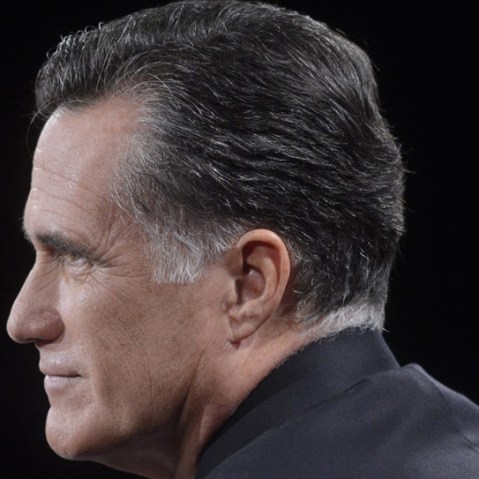 Republican presidential candidate Mitt Romney insisted Mourdock's remarks do not reflects his views. (Photo: Michael Reynolds/AFP/Getty Images)