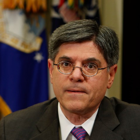 White House Chief of Staff Jack Lew looks on at a bipartisan meeting with Congressional leaders in the Roosevelt Room of White House to discuss the economy, November 16, 2012 (Photo: Reuters/Larry Downing)