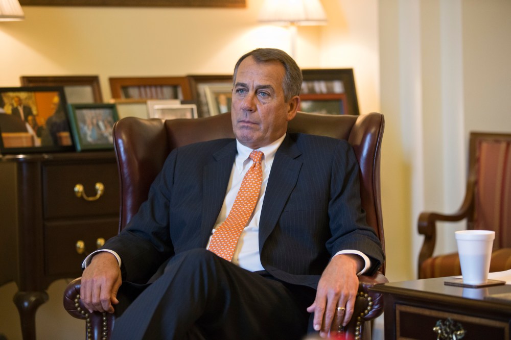 Speaker Boehner's sequester strategy may be backfiring. (AP Photo/J. Scott Applewhite)
