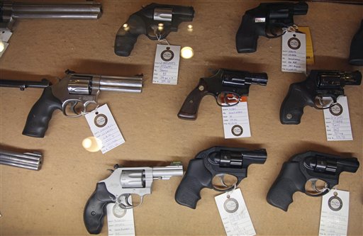 Background checks popular with everybody, save GOP politicians. (Photo by Robert Ray/AP)