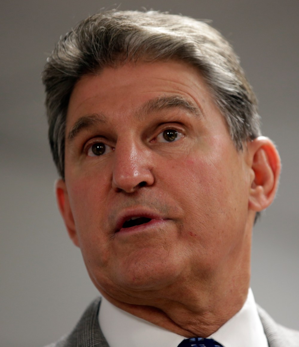 Sen. Joe Manchin says his background checks bill eventually will pass. (AP Photo/Dave Martin)
