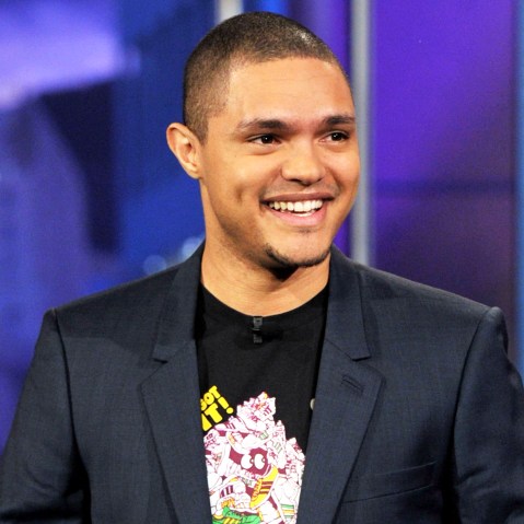 Comedian Trevor Noah performs on the Tonight Show With Jay Leno at NBC Studios on January 6, 2012 in Burbank, Calif. (Photo by Kevin Winter/NBCUniversal/Getty)