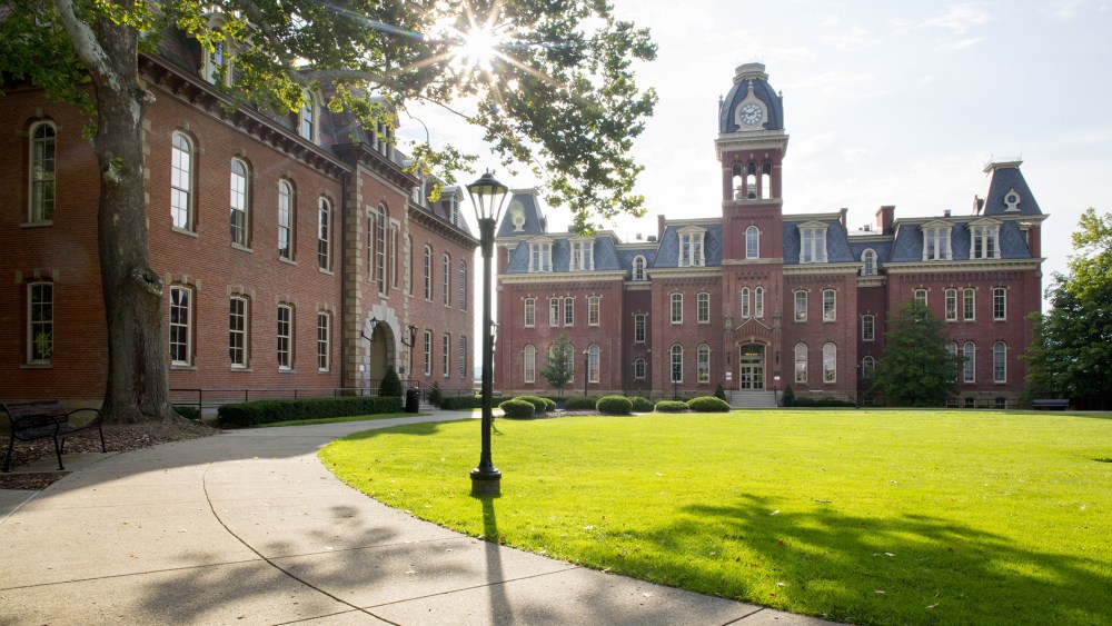 Campus of West Virginia University on Aug. 1, 2014, in Morgantown, W. Va. (Photo by John Brecher/NBC News)