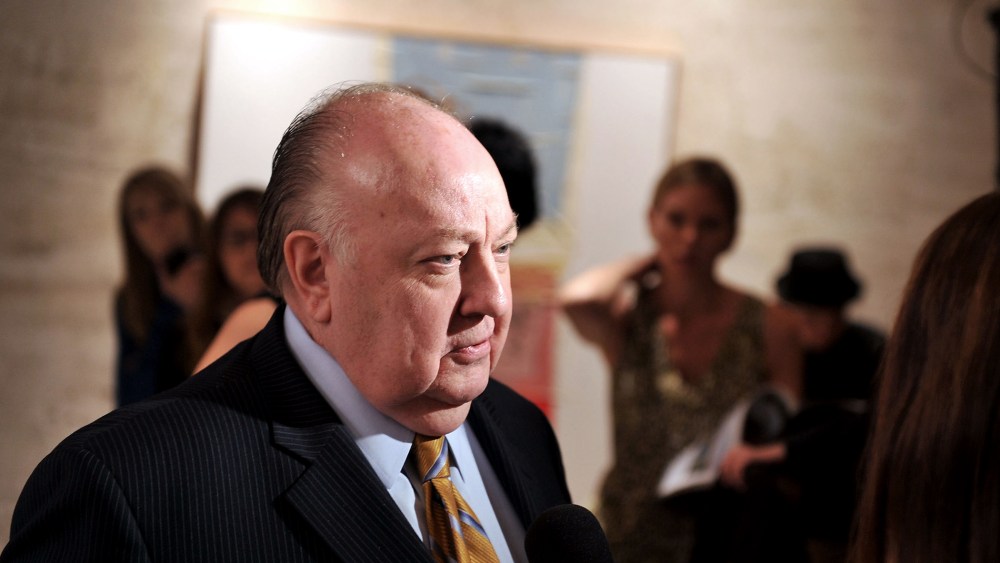 Roger Ailes, President of Fox News Channel at the Four Season Grill Room on April 11, 2012 in New York City.