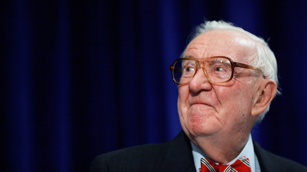 Retired U.S. Supreme Court Associate Justice John Paul Stevens speaks at an event, May 21, 2012, in Washington, D.C.