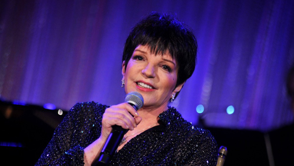 Liza Minnelli performing in New York City in 2012.