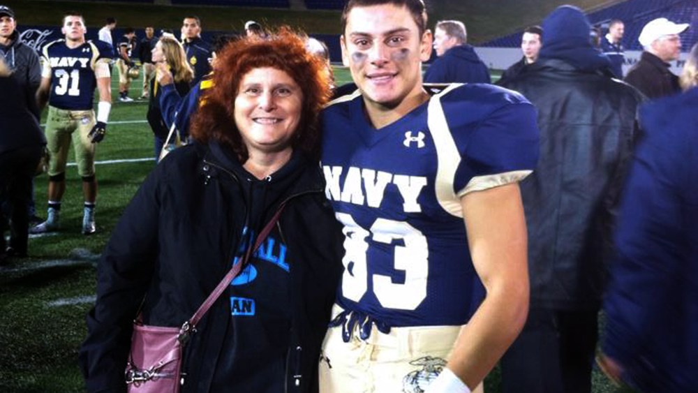 Justin Zemser photographed alongside his mother, Susan Zemser.