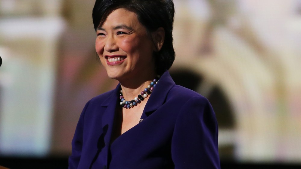 U.S. Rep. Judy Chu (D-CA) speaks during day two of the Democratic National Convention at Time Warner Cable Arena on Sept. 5, 2012 in Charlotte, N.C.