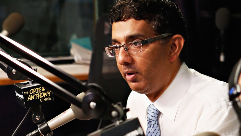 Author Dinesh D'Souza visits 'The Opie & Anthony Show' at the SiriusXM Studio on September 27, 2012.