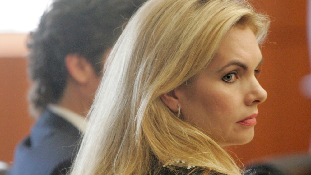 Victoria Osteen, co-pastor of Lakewood Church, in civil court Thursday, Aug. 7, 2008 in Houston.