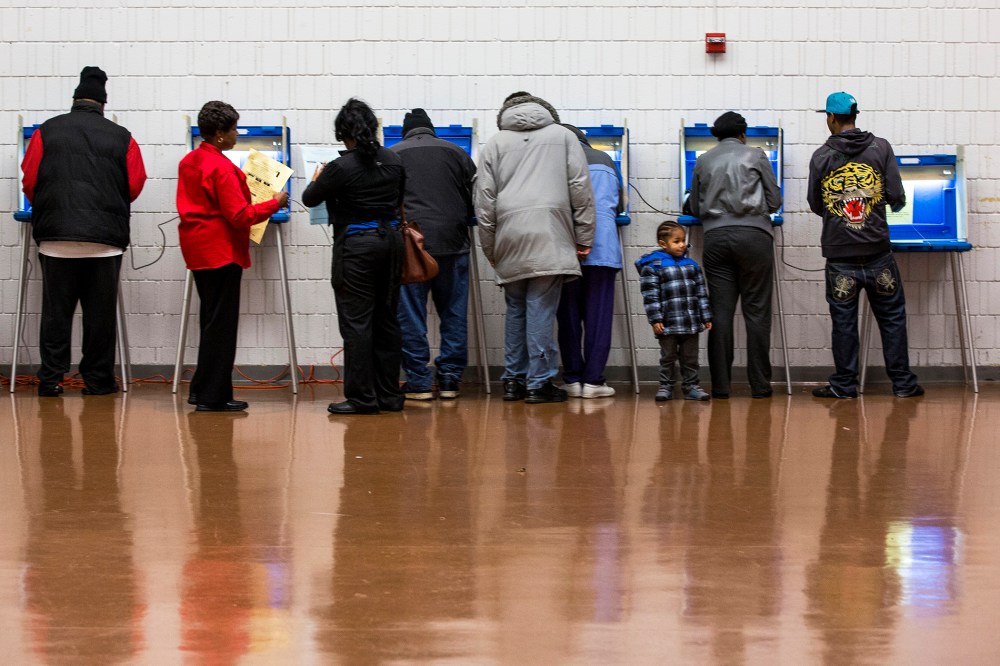 Election Day in the battleground state of Wisconsin.