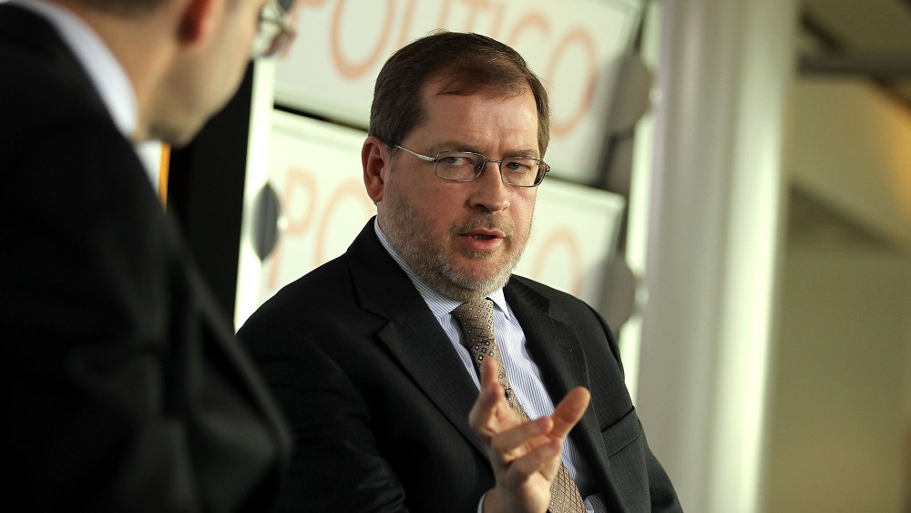 Image: Tax Activist Grover Norquist Discusses Tax Policy At The Newseum