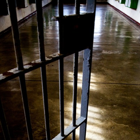 Prison door. (Royalty-free stock image by Anthony Brown via Getty Images)