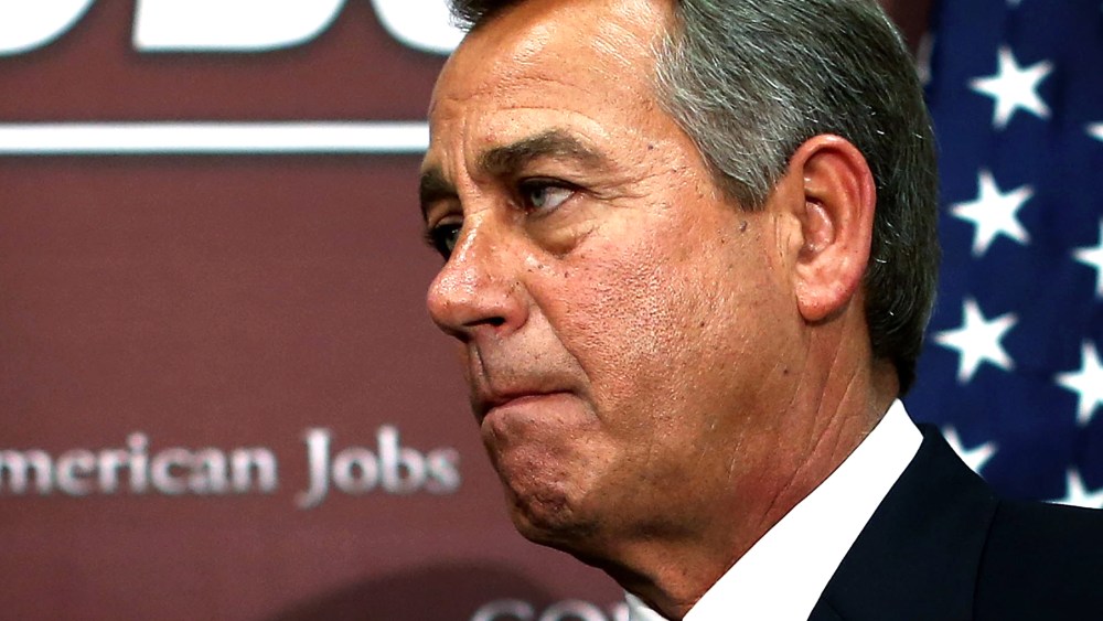 Boehner, GOP House Leaders Speak To Press After Conference Meeting