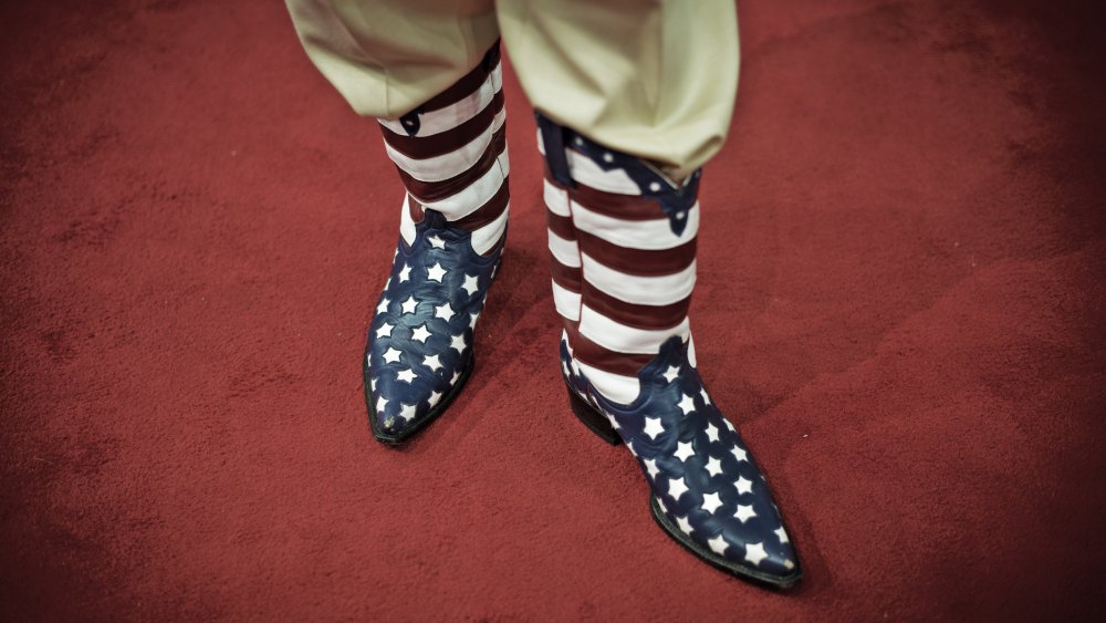 Delegate at the Republican National Convention at the Tampa Bay Times Forum on August 30, 2012 in Tampa, Fl.