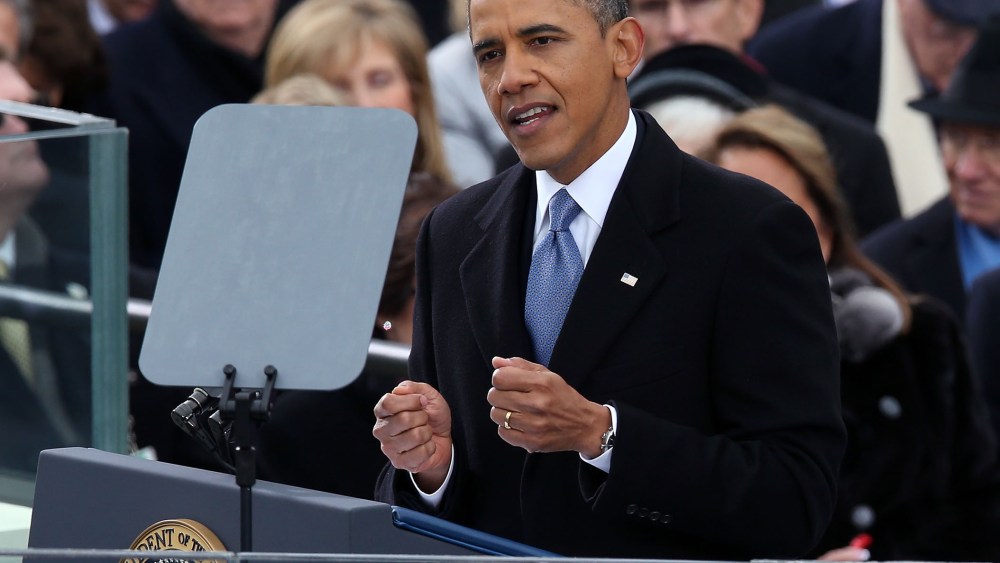 Barack Obama Sworn In As U.S. President For A Second Term