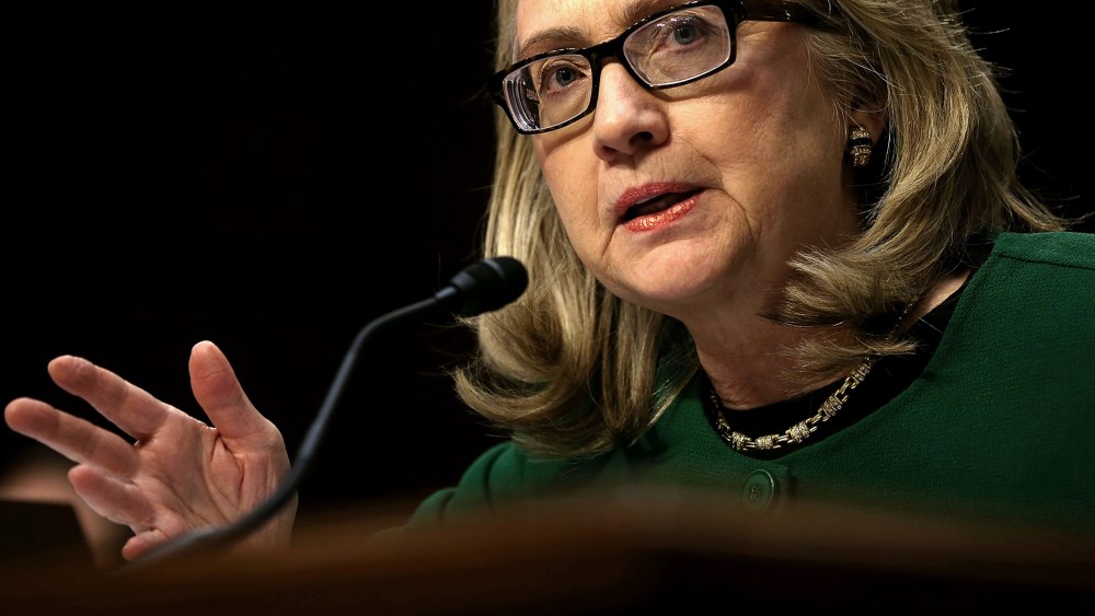 Hillary Clinton Testifies Before Senate Hearing On Benghazi Attacks