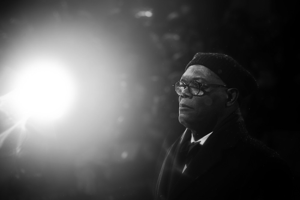 Samuel L. Jackson attends the EE British Academy Film Awards at The Royal Opera House on Feb. 10, 2013 in London, England. (Gareth Cattermole/Getty)
