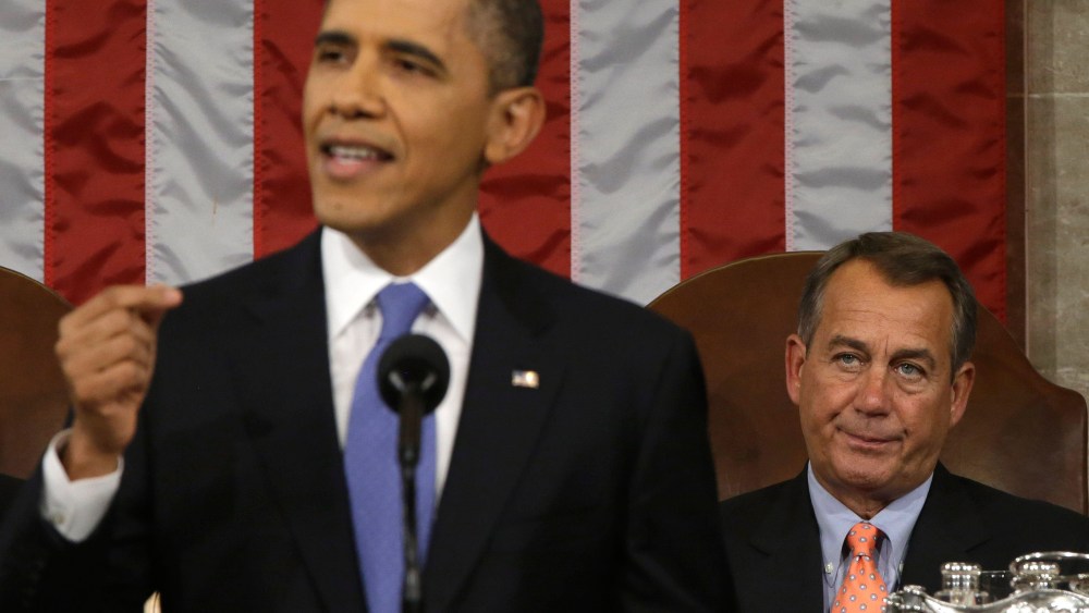 President Obama Delivers State Of The Union Address