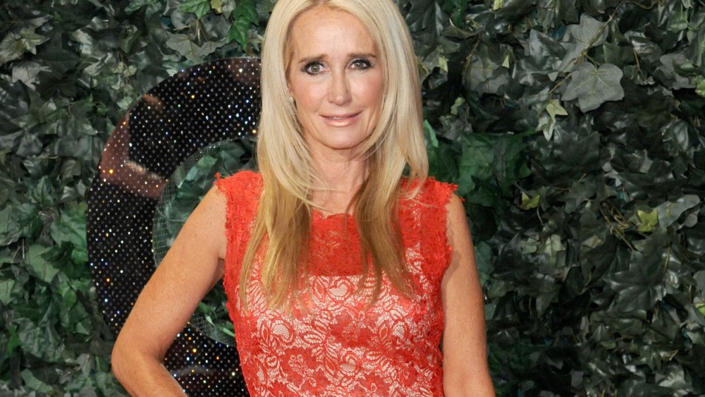 Actress/TV personality Kim Richards arrives at an event on Feb. 22, 2013 in Beverly Hills, Calif. (Photo by Gregg DeGuire/WireImage/Getty)