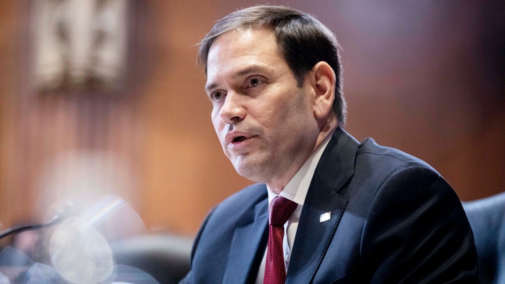 Sen. Marco Rubio (R-FL) speaks during a Senate Appropriations Subcommittee on Labor, Health and Human Services, Education, and Related Agencies hearing on Capitol Hill on May 17, 2022 in Washington, DC. The committee is hearing testimony on President Biden's fiscal year 2023 budget request for the National Institutes of Health.
