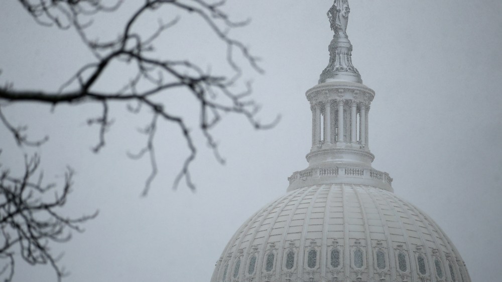 Late Winter Snowstorm Hits Washington DC