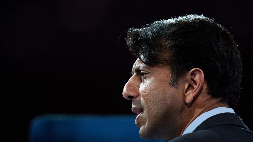 US Republican Governor of Louisiana Bobby Jindal speaks at the Conservative Political Action Conference (CPAC) in National Harbor, Maryland, on March 15, 2013.