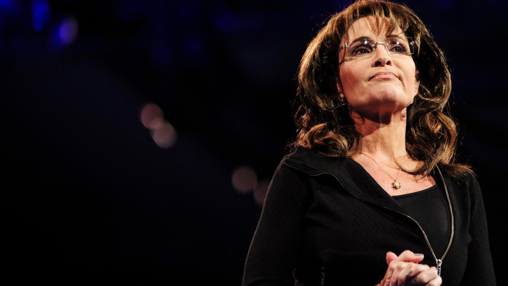 Sarah Palin, former Governor of Alaska, speaks at the 2013 Conservative Political Action Conference on March 16, 2013 in National Harbor, Md. (Pete Marovich/Getty)