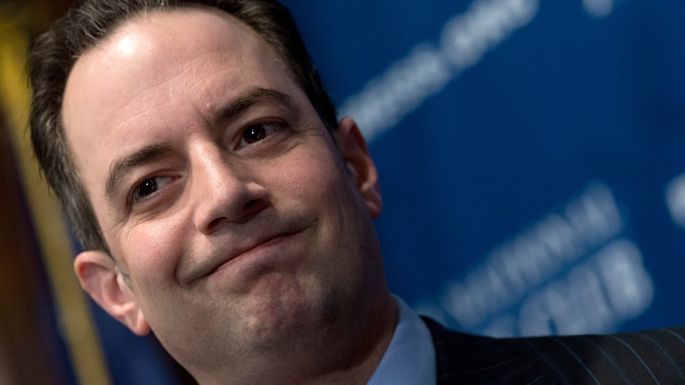 Republican National Committee Chairman Reince Priebus speaks at the National Press Club March 18, 2013 in Washington, D.C.