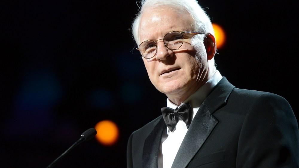 Actor/Musician Steve Martin at an event in Phoenix, Arizona, on March 23, 2013.