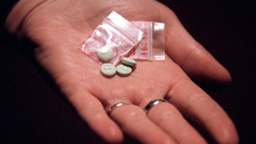 Generic picture of ecstasy pills. (Photo by Randy Quan/Toronto Star/Getty)