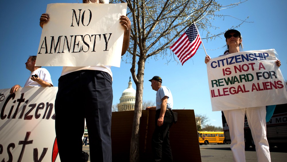 Anti-Amnesty Groups Rally Against Immigration Reform In DC